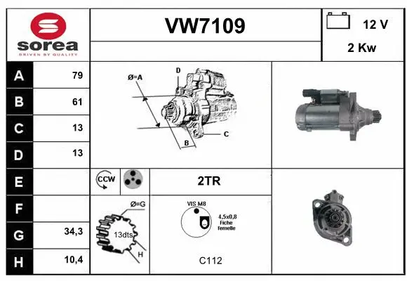 Starter (VW7109)