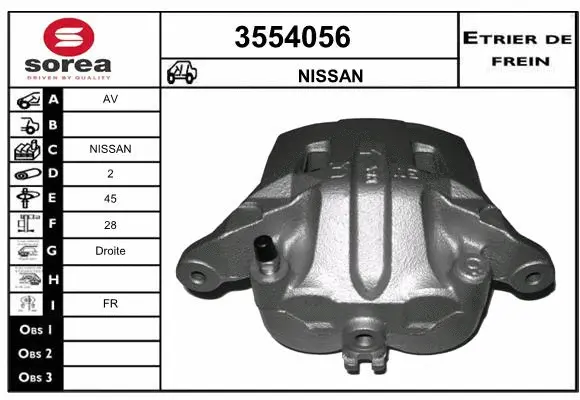 Brake Caliper (3554056)