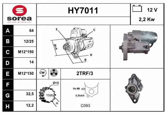 Starter (HY7011)