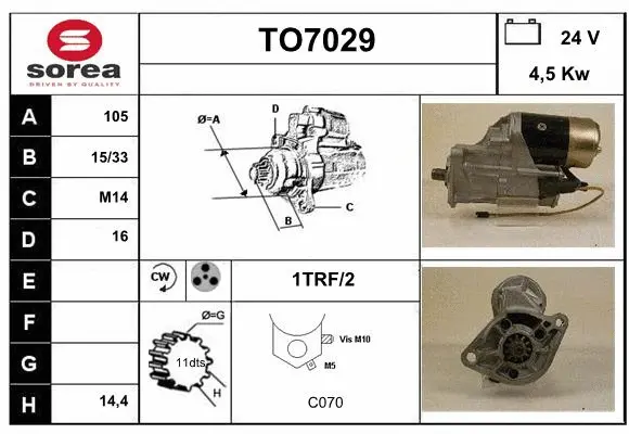 Starter (TO7029)