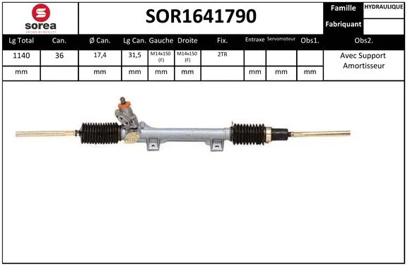Steering Gear (SOR1641790)