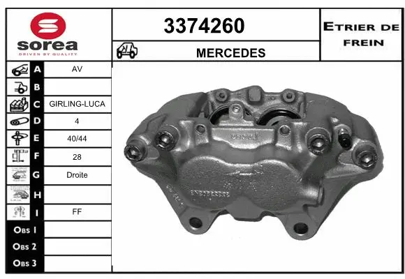 Brake Caliper (3374260)
