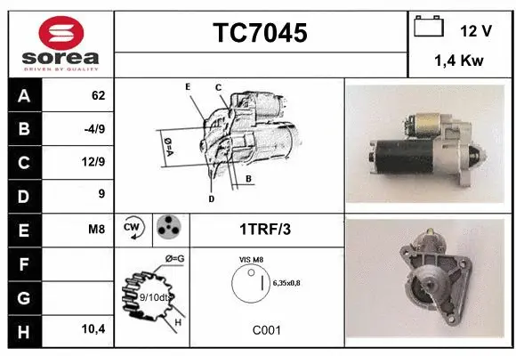 Starter (TC7045)