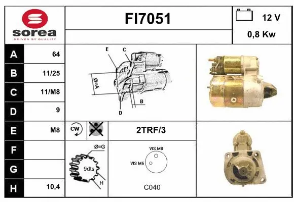Starter (FI7051)