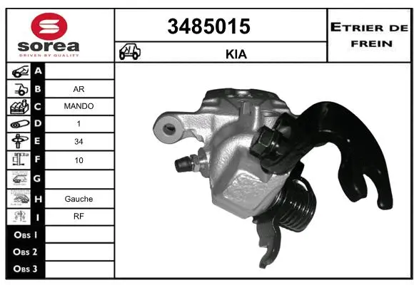 Brake Caliper (3485015)