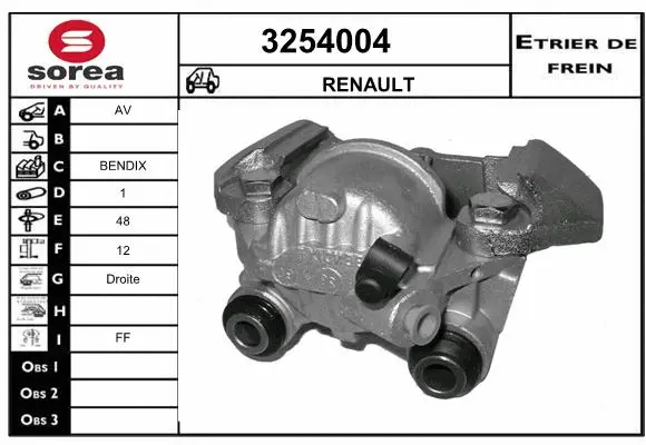 Brake Caliper (3254004)