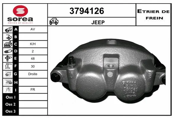 Brake Caliper (3794126)