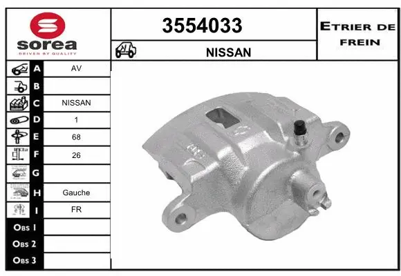 Brake Caliper (3554033)