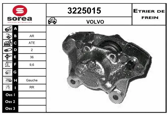 Brake Caliper (3225015)