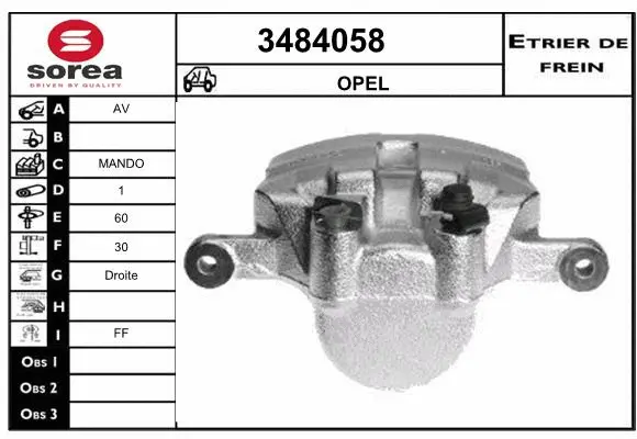 Brake Caliper (3484058)