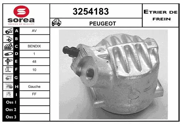 Brake Caliper (3254183)