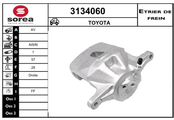 Brake Caliper (3134060)