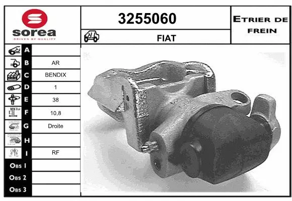 Brake Caliper (3255060)