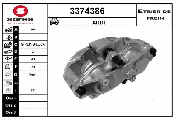 Brake Caliper (3374386)