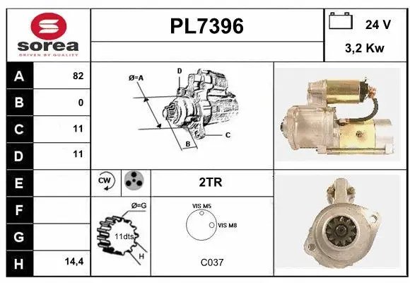 Starter (PL7396)