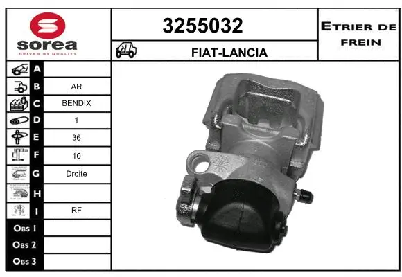 Brake Caliper (3255032)