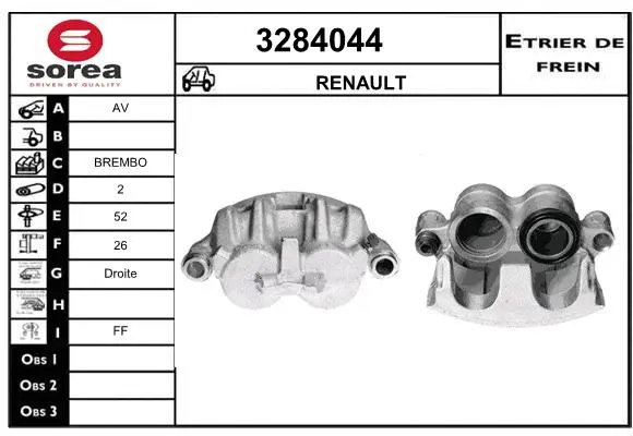 Brake Caliper (3284044)