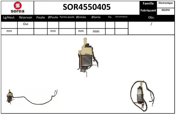 Hydraulic Pump, steering (SOR4550405)