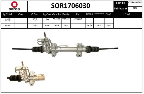 Steering Gear (SOR1706030)