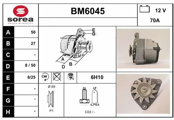 Alternator (BM6045)