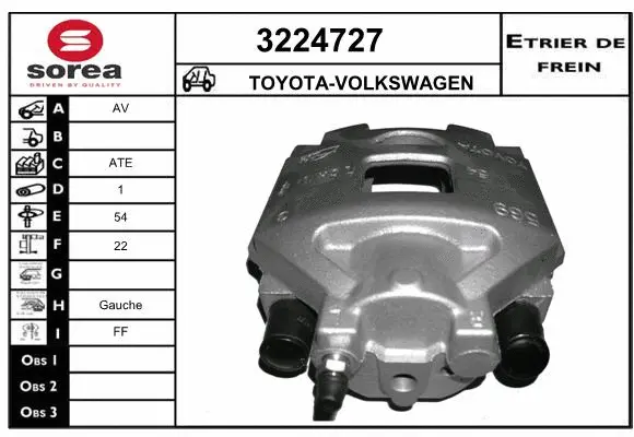 Brake Caliper (3224727)