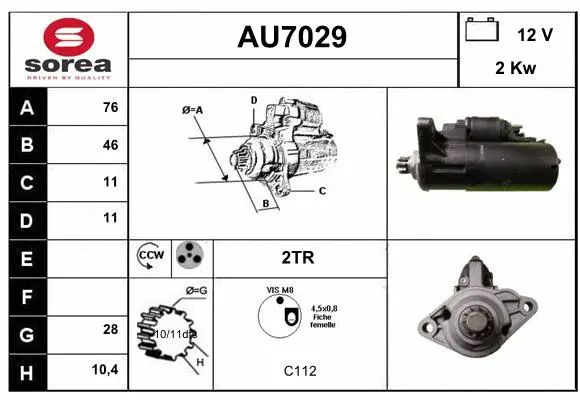 Starter (AU7029)
