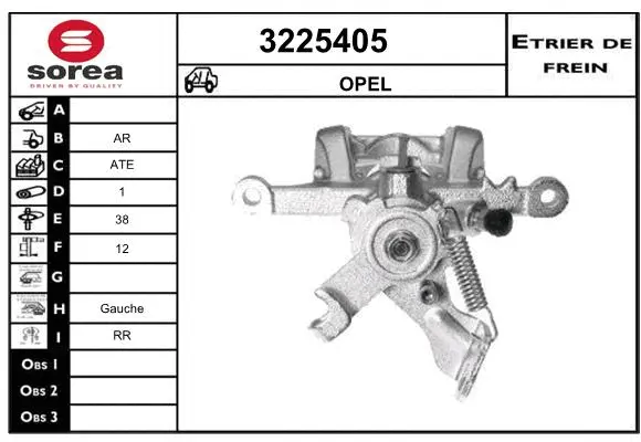 Brake Caliper (3225405)