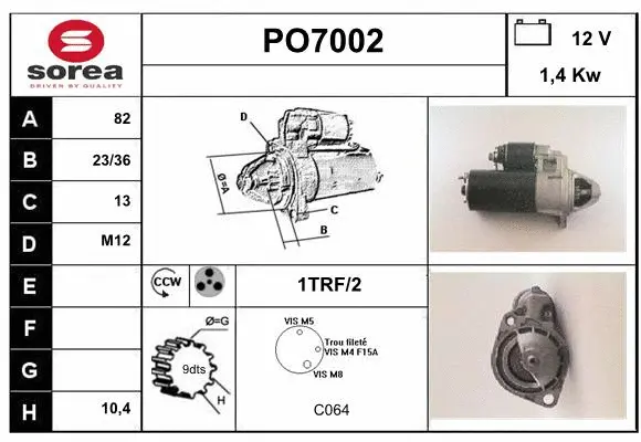 Starter (PO7002)