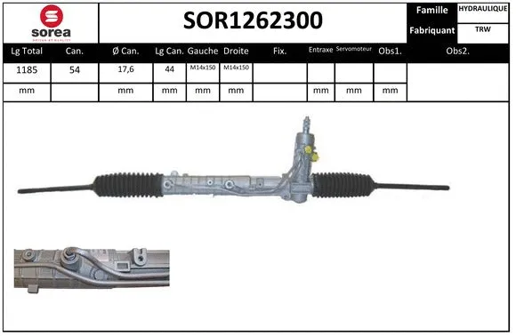 Steering Gear (SOR1262300)