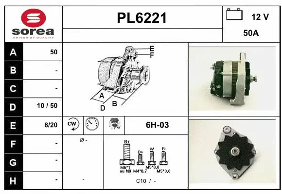 Alternator (PL6221)