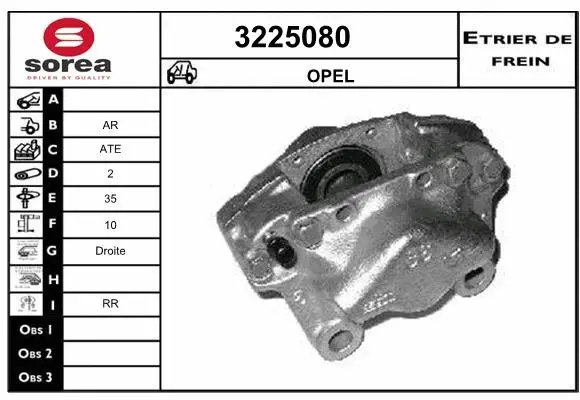 Brake Caliper (3225080)