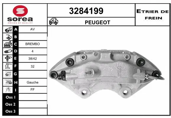 Brake Caliper (3284199)