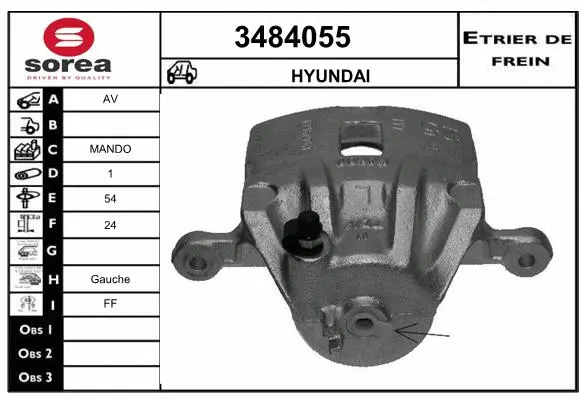 Brake Caliper (3484055)