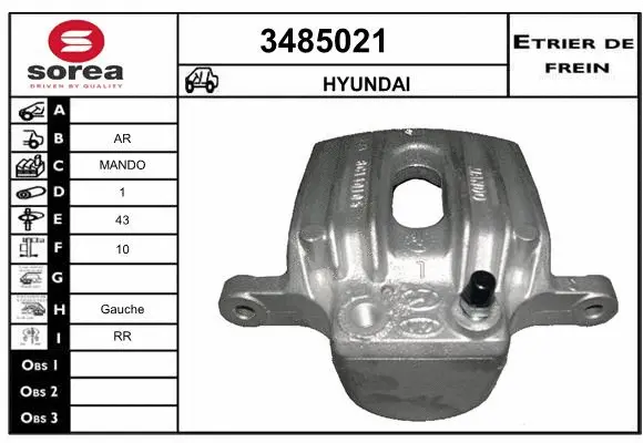 Brake Caliper (3485021)