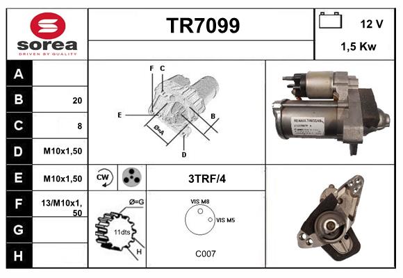 Starter (TR7099)