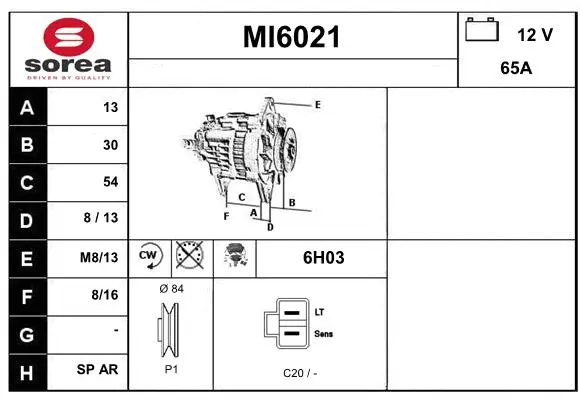 Alternator (MI6021)