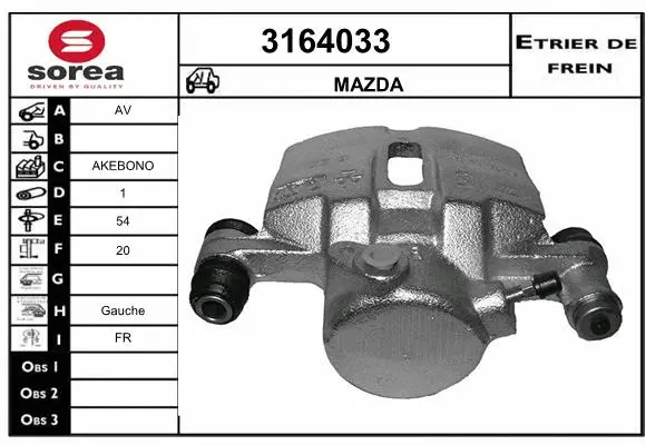 Brake Caliper (3164033)