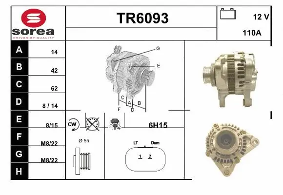 Alternator (TR6093)