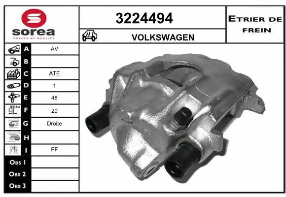 Brake Caliper (3224494)