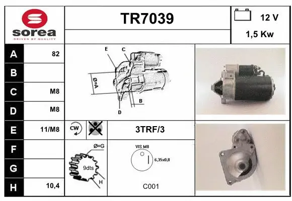 Starter (TR7039)