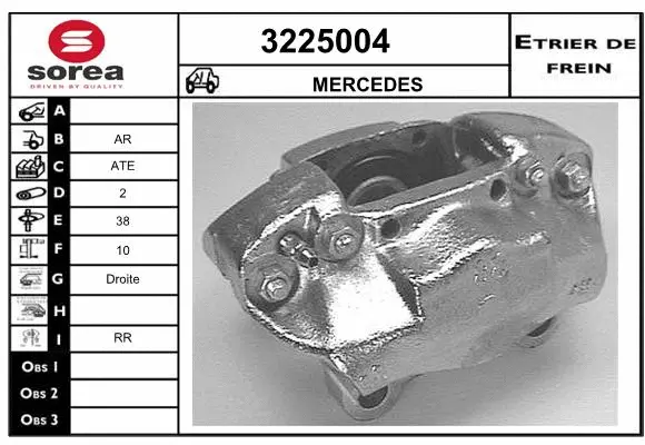Brake Caliper (3225004)