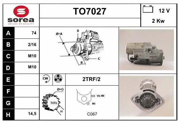 Starter (TO7027)