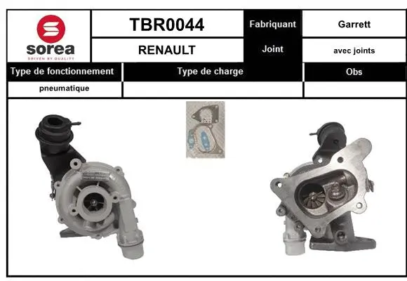 Charger, charging (supercharged/turbocharged) (TBR0044)
