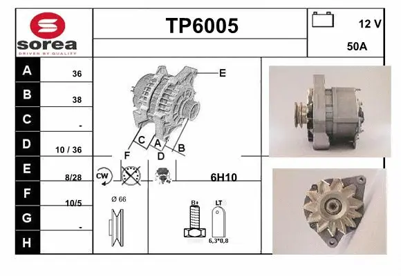 Alternator (TP6005)