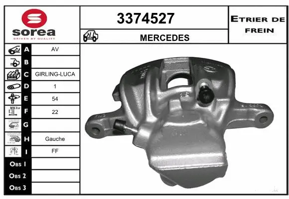 Brake Caliper (3374527)
