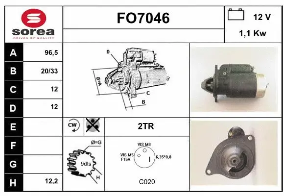 Starter (FO7046)