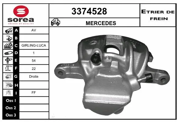 Brake Caliper (3374528)