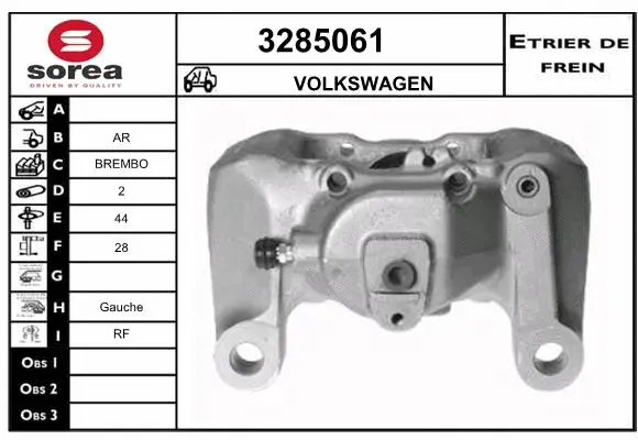 Brake Caliper (3285061)