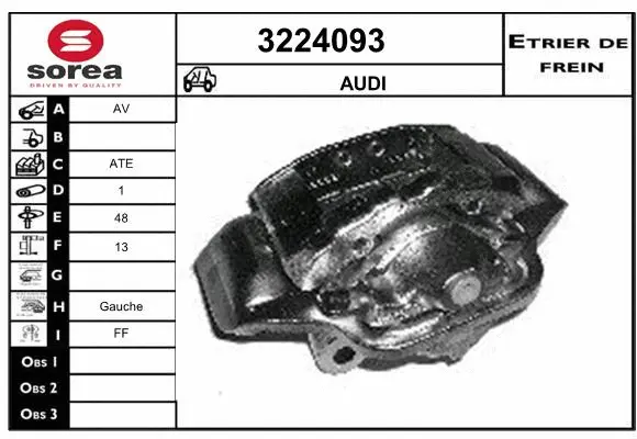 Brake Caliper (3224093)