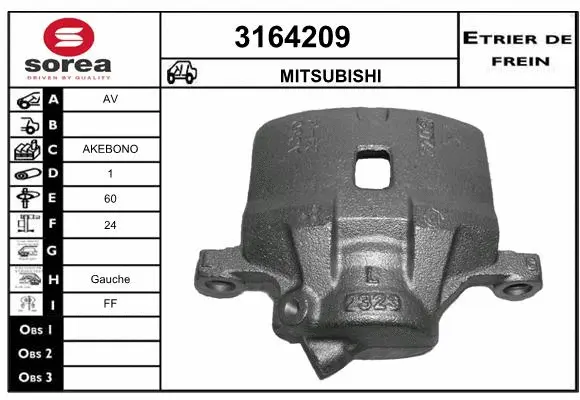 Brake Caliper (3164209)